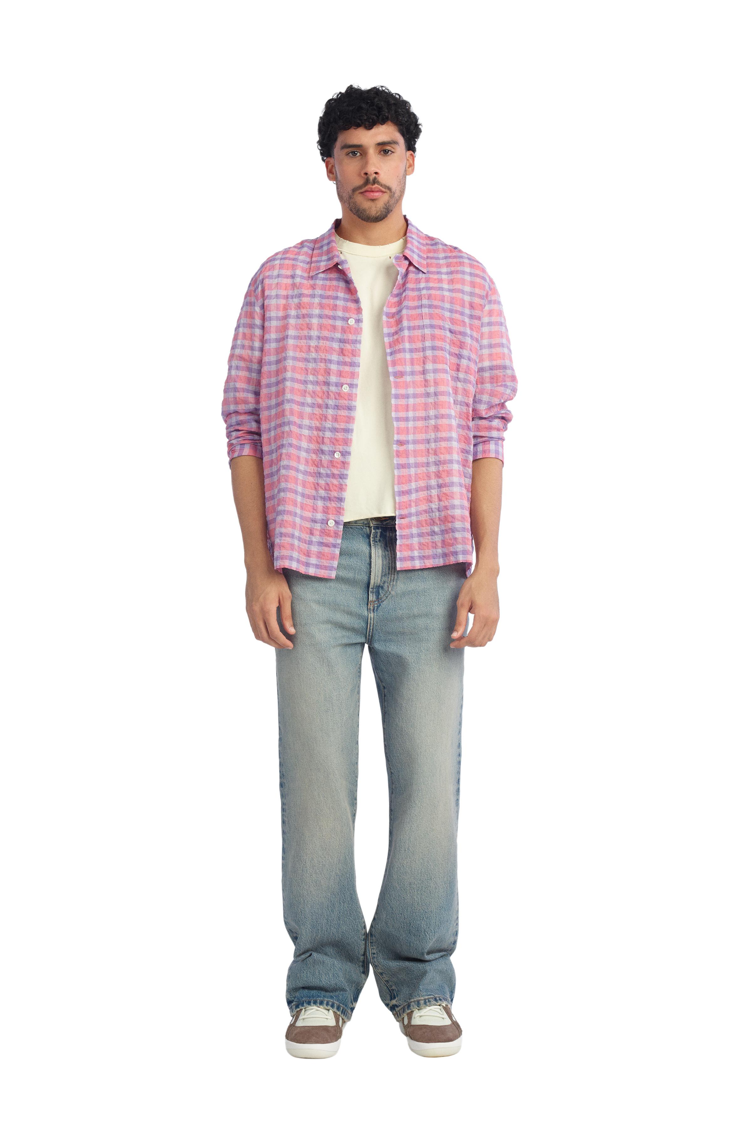 CHEMISE RELAXED FIT À CARREAUX